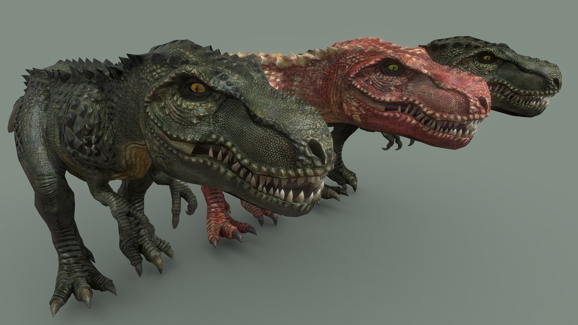 3 T-rex Pack - Jurassic - The Hunted 3D https://p.turbosquid.com/ts-thumb/A1/i7Nzpt/UQ/screenshot9465/png/1740407387/1920x1080/fit_q87/1e2bf190887b4b9e40ca47bd885e4b7f07c84d13/screenshot9465.jpg