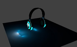 3d auriculares model