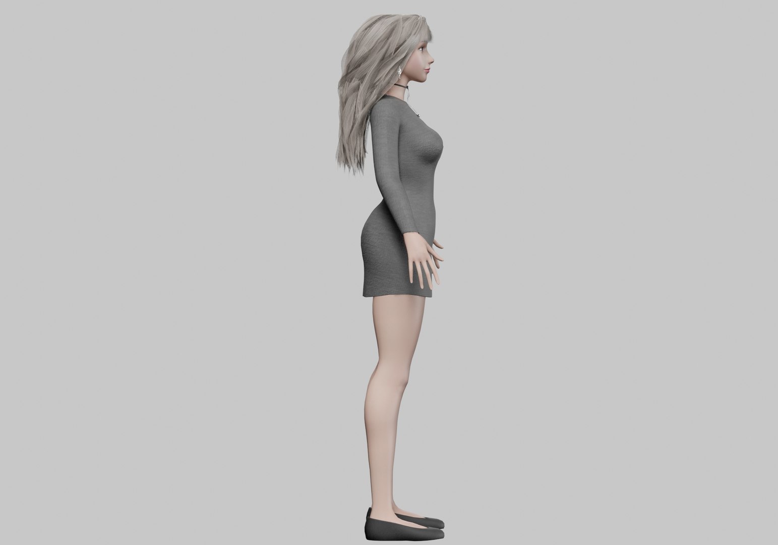 3D Model Beautiful Basic Woman V32497 - TurboSquid 2267090