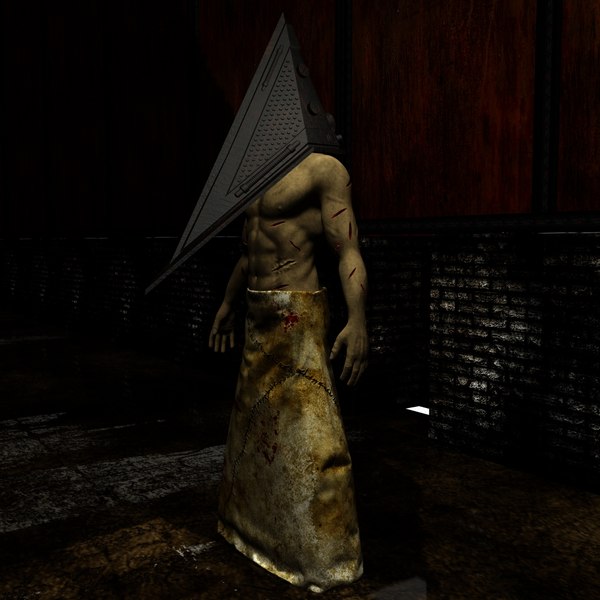 Cabeça de pirâmide Silent Hill Monster Art, cabeça de pirâmide