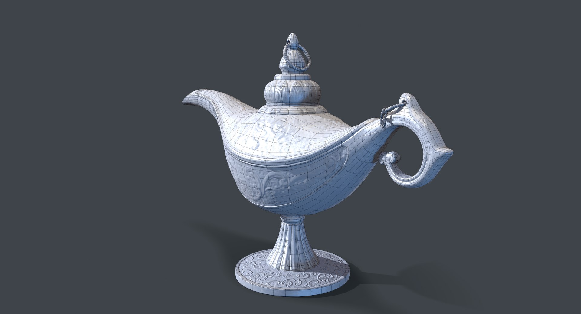 3D Ready Magic Oil Lamp TurboSquid 1456514