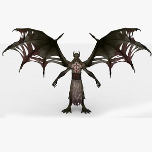 Vampire Rigged and Animated 3D