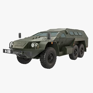 SBA-60-K2 Bulat 3D model