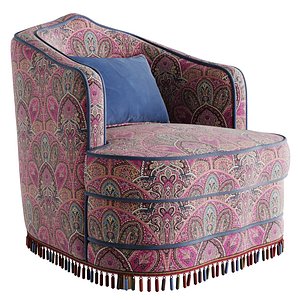 Amina Armhair By ETRO Home Interiors