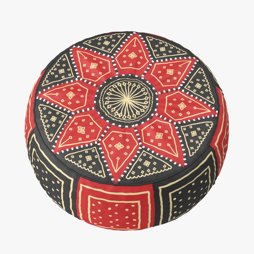 red black moroccan leather 3D model https://p.turbosquid.com/ts-thumb/A1/v9ICsg/u6RoGPmu/03/jpg/1566922816/1920x1080/fit_q87/ea5dc91606a90c5618aa49fc99d5a1819e37877c/03.jpg