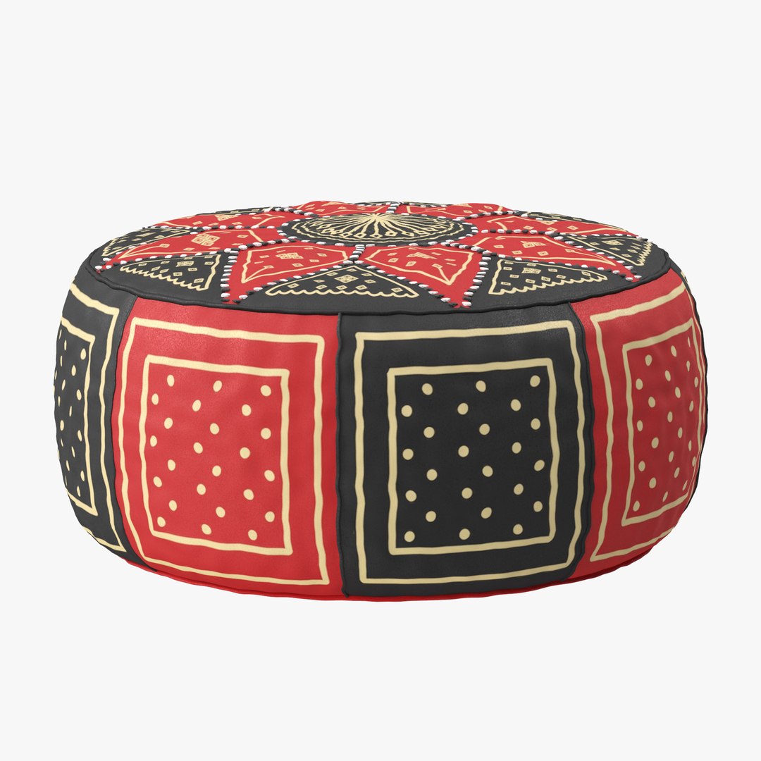 red black moroccan leather 3D model https://p.turbosquid.com/ts-thumb/A1/v9ICsg/u9NzBRBc/09/jpg/1566922816/1920x1080/fit_q87/b4062a5cd07a30d7c4166b0e359ce01a8436f7d5/09.jpg