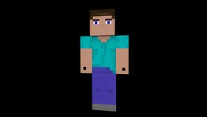 rig steve 3d model