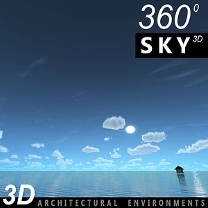 sky clouds 3d max