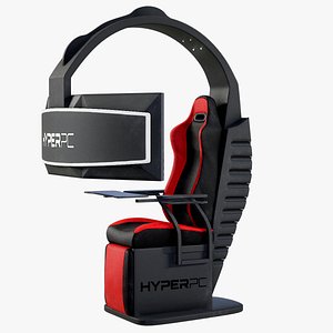 3D Gaming Throne Chair Hyper-X PBR