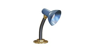lamp blender rigged model