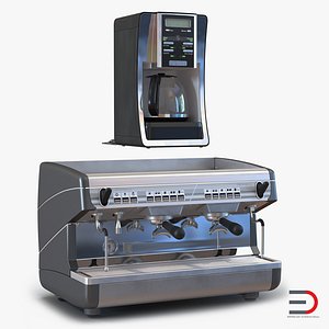 coffee machines 3d model