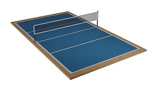 Volleyball Court 3D model