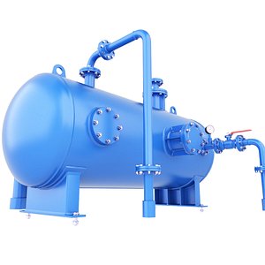 vessel pressure gas 3D model