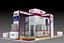3d model exhibition stand design