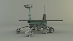 3D Planetary exploration vehicle model