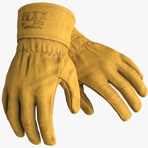 3D model Welding Gloves