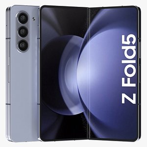Samsung Galaxy Z Fold 5 Light Blue