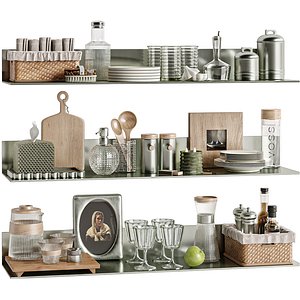 Kitchen accessories 084 3D model