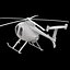 md private helicopter 3d model