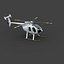 md private helicopter 3d model