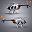 md private helicopter 3d model