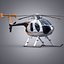 md private helicopter 3d model