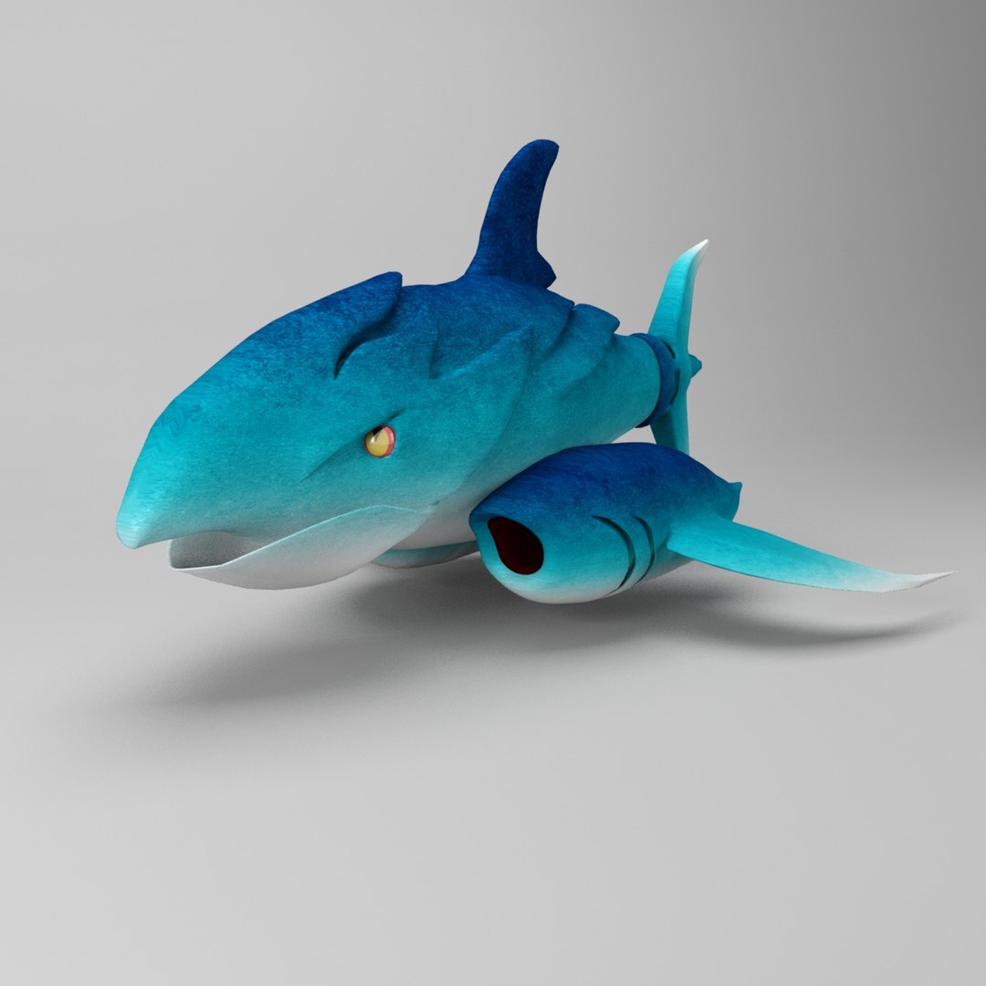 Shark Metal 3D Model - TurboSquid 1229459