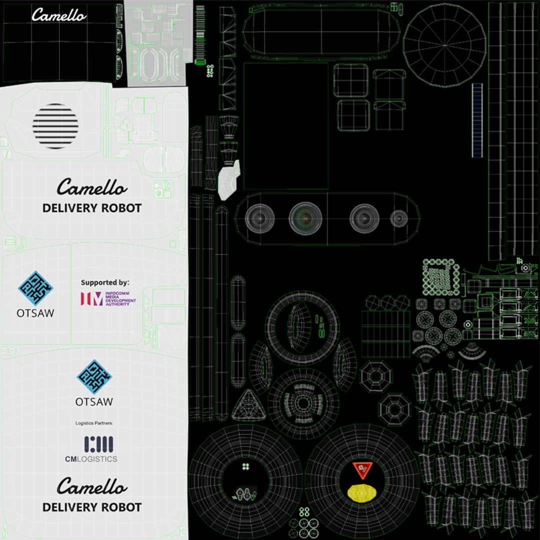 Camello Autonomous delivery robot model https://p.turbosquid.com/ts-thumb/A2/gYfGz7/gi/uvw/jpg/1644634582/1920x1080/fit_q87/a5b3d6b66efede2cf868b7630cd9387280c86dfe/uvw.jpg