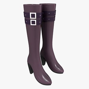 Army Uniform Boots 3D model