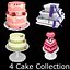 Colección de pasteles