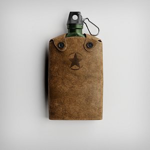 3D Army Canteen model