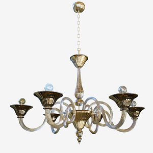 3D model chandeliers sylcom dolfin 1382