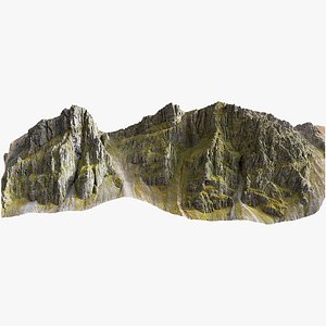 Icelandic Mountain - 3D PBR Model 3D