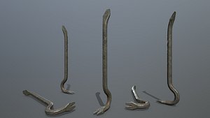 crowbar 3D model