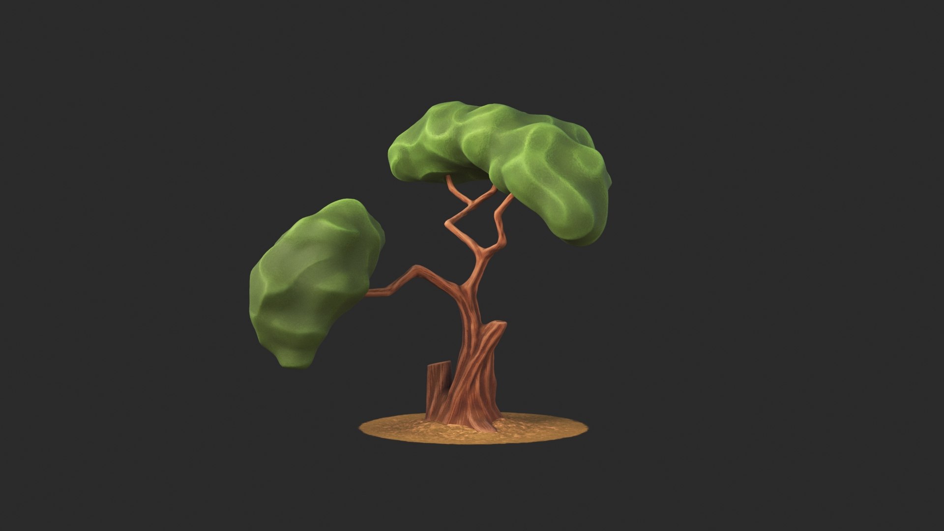 3D Stylized Tree V7 Model - TurboSquid 2037372