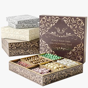 Gift set of sweets nuts model