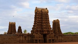 Hindu temple model