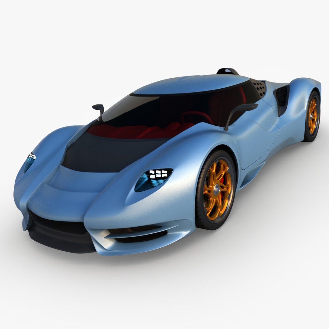 3D Anaconda Supercar-3 - TurboSquid 2019014