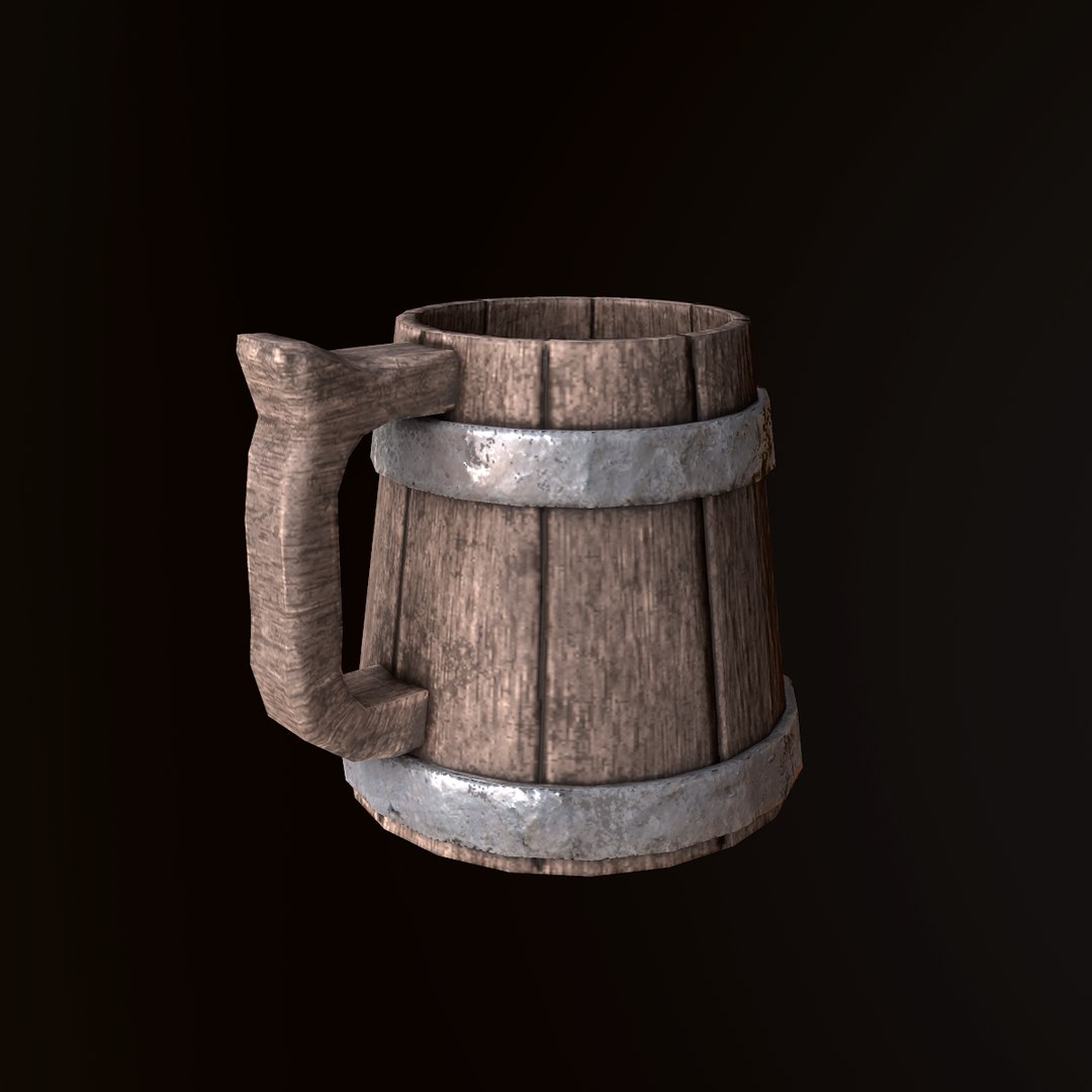 Pbr Ready Tankard 3D Model - TurboSquid 1214274