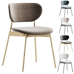 3D Aleks Beige Chair by Divan