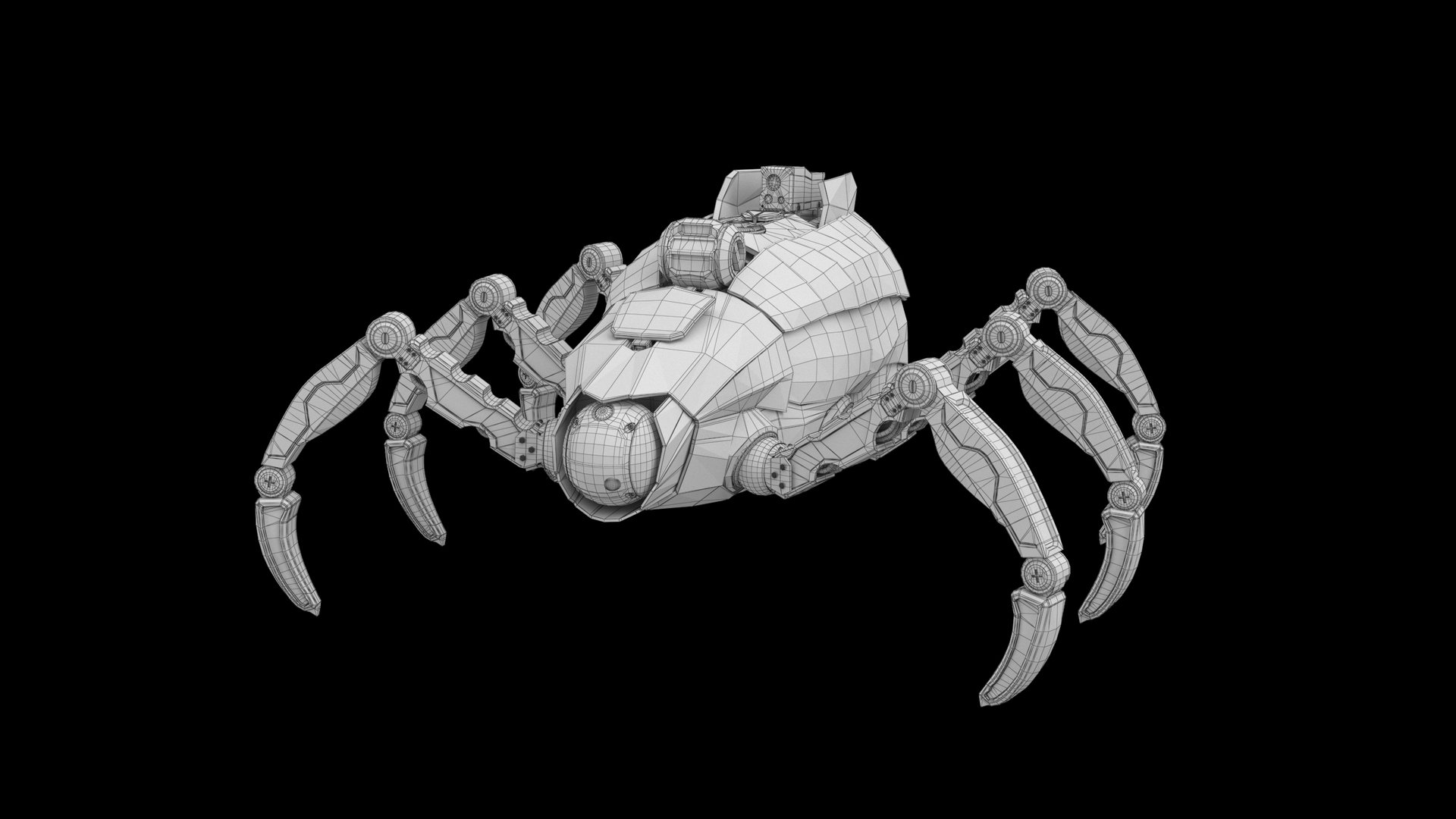 sci-fi spider model https://p.turbosquid.com/ts-thumb/A3/ClxJyP/hue6VR88/360wire/jpg/1527405347/1920x1080/turn_fit_q99/62398fd2ef8f5ac1501feec7f33410e466bf4746/360wire-1.jpg