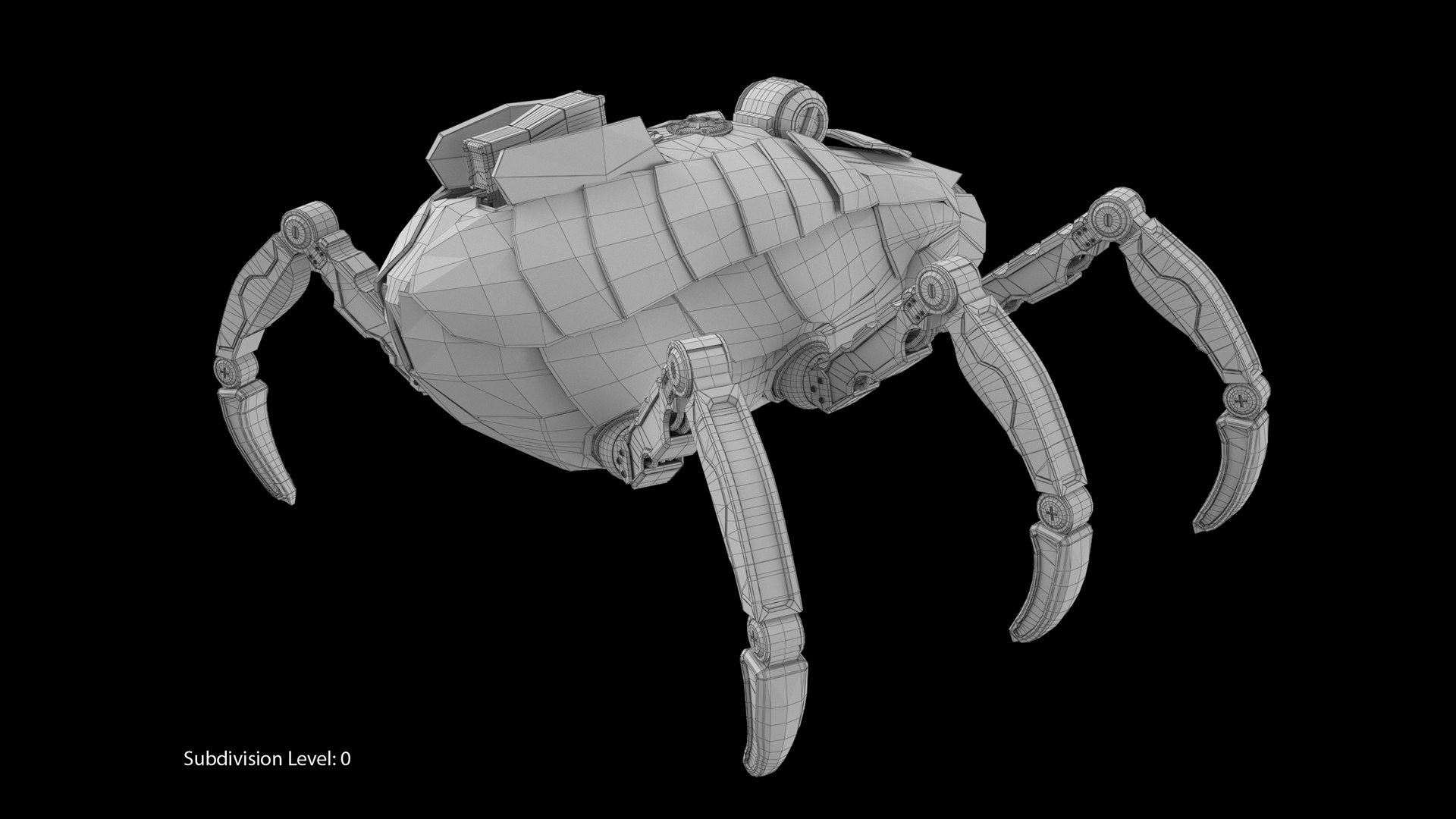sci-fi spider model https://p.turbosquid.com/ts-thumb/A3/ClxJyP/wlMY22bH/cam03_it00/jpg/1527405512/1920x1080/fit_q87/a4c8030612f34483fdbd4d46c82105661e3cad16/cam03_it00.jpg