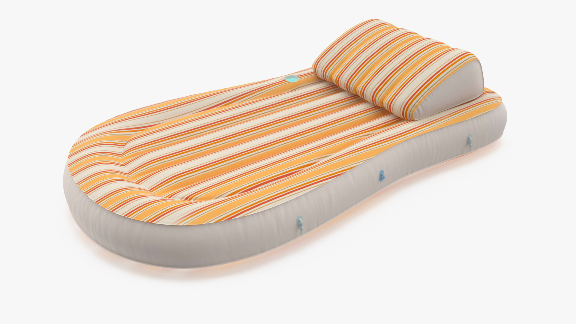 Inflatable Floating Air Mattress Pool Lounger Model TurboSquid 2180611