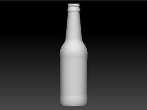 obj scan bud light beer bottle