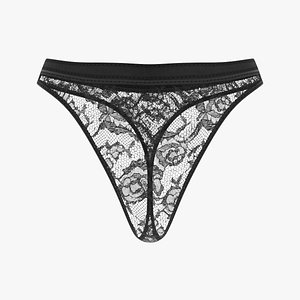 Lace Thong SS 125 3D