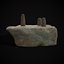壊れた古代ハラッパ チェス盤