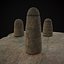 壊れた古代ハラッパ チェス盤