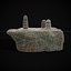 壊れた古代ハラッパ チェス盤