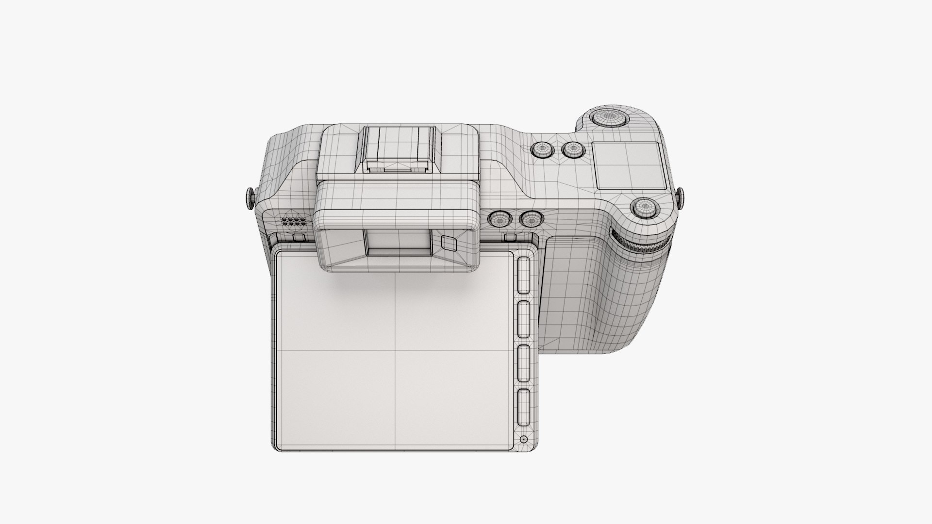 3D Hasselblad X2D 100c Camera BODY Model - TurboSquid 2217086