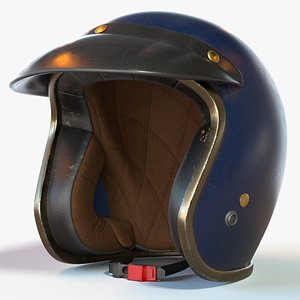 3D Old Helmet model